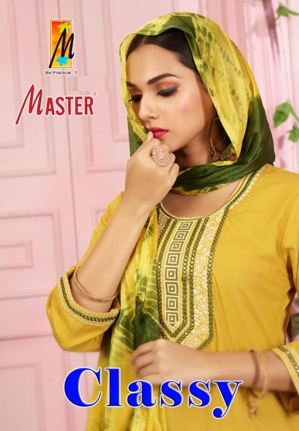 Master Classy Festival Wear Fancy Designer Ready Made Dress Collection